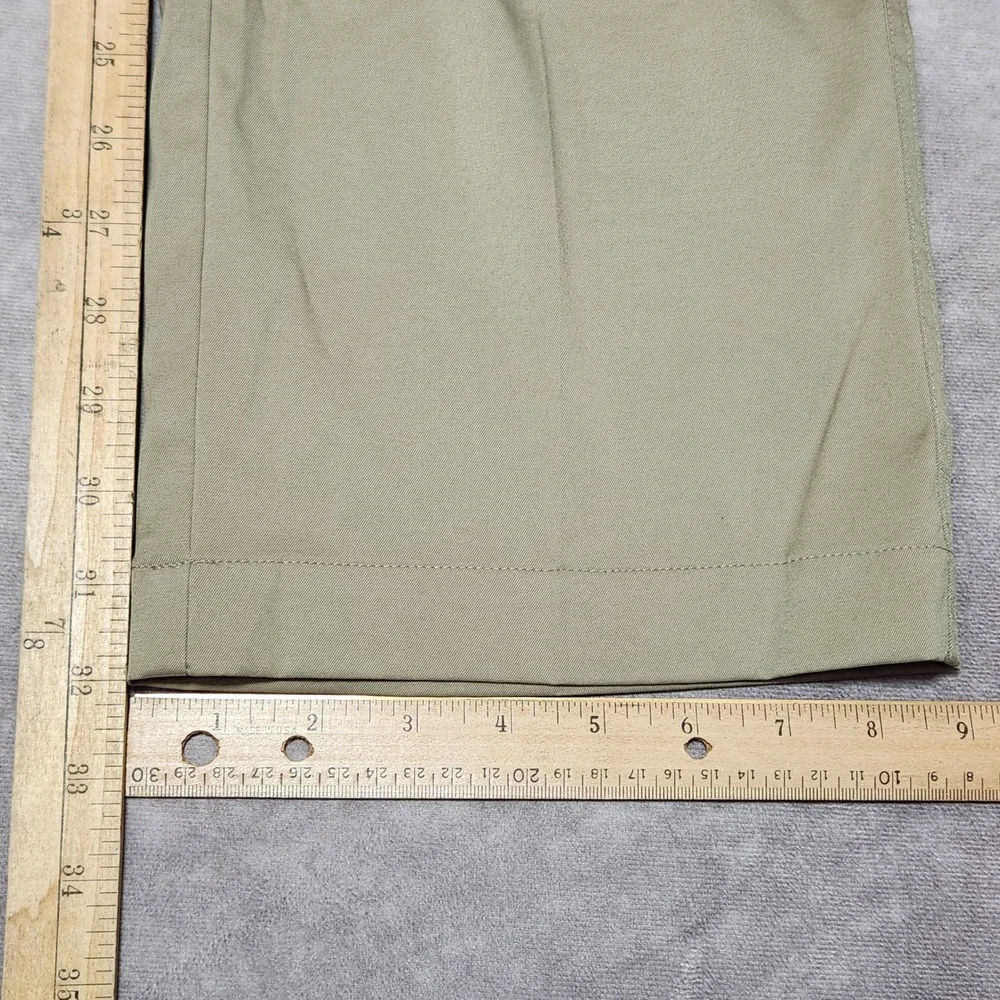 Nike Golf Mens Dri-FIT Flat Front Chino Pants Khaki Tan 36x32 Stretch RN 56323
